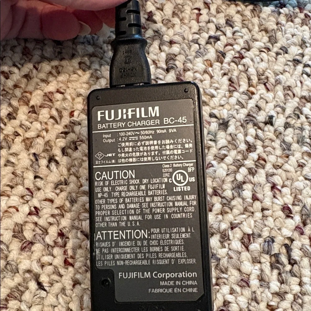 Fujifilm BC-45 Genuine OEM Battery Charger